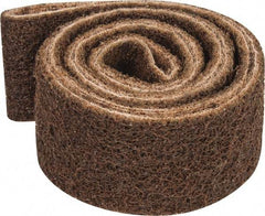 3M - 2" Wide x 60" OAL, Aluminum Oxide Abrasive Belt - Aluminum Oxide, Coarse, Nonwoven, Series SC-BS - Eagle Tool & Supply