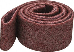 3M - 2" Wide x 60" OAL, Aluminum Oxide Abrasive Belt - Aluminum Oxide, Medium, Nonwoven, Series SC-BS - Eagle Tool & Supply