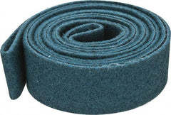 3M - 2" Wide x 132" OAL, Aluminum Oxide Abrasive Belt - Aluminum Oxide, Very Fine, Nonwoven, Series SC-BS - Eagle Tool & Supply