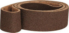 3M - 3" Wide x 132" OAL, Aluminum Oxide Abrasive Belt - Aluminum Oxide, Coarse, Nonwoven, Series SC-BS - Eagle Tool & Supply