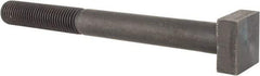 Gibraltar - 1-8 Thread, 4" Thread Length, 10" Length Under Head, Steel T Bolt - 1-11/16" Head Width x 11/16" Head Height, Grade 5 - Eagle Tool & Supply