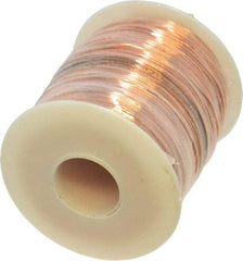 Made in USA - 22 Gage, 0.0253" Diameter x 501' Long, Bare, Copper Bus Bar Wire - Pure Copper (ASTM B3) - Eagle Tool & Supply