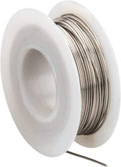 Made in USA - 20 Gage, 0.032 Inch Diameter x 39 Ft. Long, Nickel Chromium Wire - Alloy 80/20, ASTM B344 - Eagle Tool & Supply