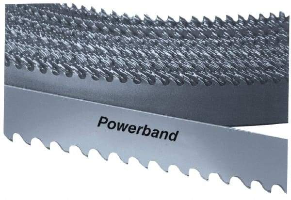 Starrett - 3/4" x 150' x 0.035" Bi-Metal Band Saw Blade Coil Stock - 8 to 12 TPI, Toothed Edge, Straight Form, Raker Set, No Rake Angle, Variable Pitch, Contour Cutting - Eagle Tool & Supply