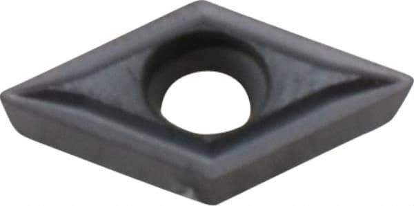 Kennametal - DPGT21.50.5 LF Grade KC5010 Carbide Turning Insert - TiAlN Finish, 55° Diamond, 1/4" Inscr Circle, 3/32" Thick, 0.0079" Corner Radius - Eagle Tool & Supply