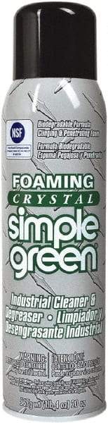 Simple Green - 20 oz Aerosol Cleaner/Degreaser - Aerosol, Biodegradable, Unscented - Eagle Tool & Supply