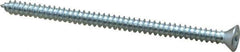 Value Collection - #10 Flat Head Phillips Sheet Metal Screw - Steel, 3" OAL, Grade 2 - Eagle Tool & Supply
