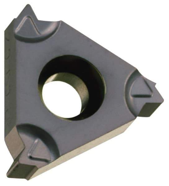 Carmex - 16ER External Right Hand 12 UN Laydown Threading Insert - Grade BMA, TiAlN Coated Carbide - Eagle Tool & Supply