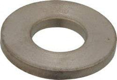 Gibraltar - 1/2" Screw, Grade 12L14 Case Hardened Steel Standard Flat Washer - 17/32" ID x 1-1/8" OD, 1/8" Thick, Nickel-Plated Finish - Eagle Tool & Supply