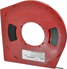 Starrett - 1/4" x 100' x 0.025" Carbon Steel Band Saw Blade Coil Stock - 32 TPI, Toothed Edge, Straight Form, Wavy Set, Flexible Back, No Rake Angle, Constant Pitch, Contour Cutting - Eagle Tool & Supply