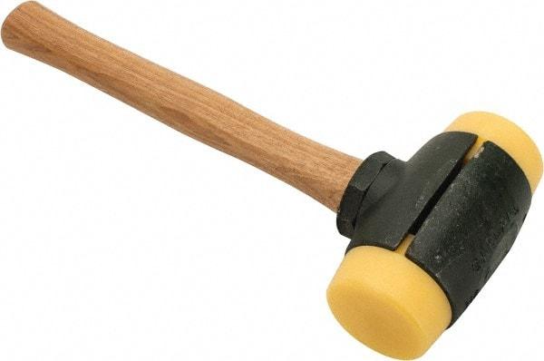 Garland - 6-1/2 Lb Head 2-3/4" Face Plastic Split Head Hammer - Wood Handle - Eagle Tool & Supply