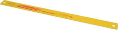 Starrett - 17" Long, 6 Teeth per Inch, High Speed Steel Power Hacksaw Blade - Toothed Edge, 1-1/4" Wide x 0.062" Thick - Eagle Tool & Supply