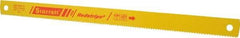 Starrett - 18" Long, 6 Teeth per Inch, High Speed Steel Power Hacksaw Blade - Toothed Edge, 1-1/4" Wide x 0.062" Thick - Eagle Tool & Supply