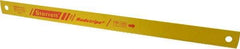 Starrett - 18" Long, 10 Teeth per Inch, High Speed Steel Power Hacksaw Blade - Toothed Edge, 1-1/4" Wide x 0.062" Thick - Eagle Tool & Supply