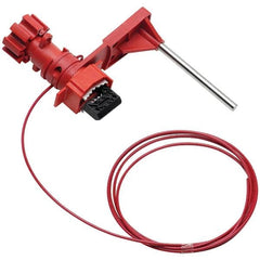 Brady - Pneumatic & Valve Lockouts Type: Universal Valve Lockout Maximum Valve Handle Size (Inch): 1 - Eagle Tool & Supply
