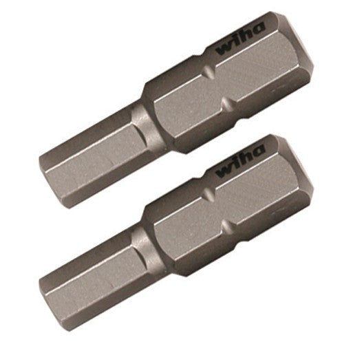 Hex Metric Insert Bit 10.0 × 25mm (2 Bit Pack) - Eagle Tool & Supply
