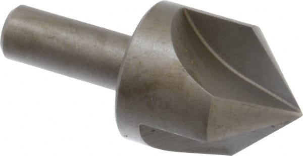 Keo - 1-1/4" Head Diam, 1/2" Shank Diam, 3 Flute 90° High Speed Steel Countersink - Eagle Tool & Supply