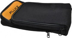 Fluke - Black/Yellow Electrical Test Equipment Case - Use with Digital Multimeters - Eagle Tool & Supply