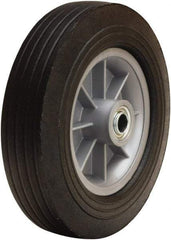 Hamilton - 10 Inch Diameter x 2-3/4 Inch Wide, Rubber on Polypropylene Caster Wheel - 500 Lb. Capacity, 3-1/4 Inch Hub Length, 3/4 Inch Axle Diameter, Ball Bearing - Eagle Tool & Supply