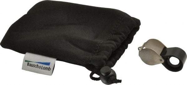 Bausch & Lomb - 14x Magnification, 0.7874 Inch Focal Distance, Handheld Magnifier - 1 Lens, Round - Eagle Tool & Supply