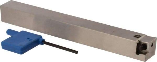 Iscar - PCLC, Right Hand Cut, 5/8" Shank Height x 5/8" Shank Width, Neutral Rake Indexable Turning Toolholder - 5.9" OAL, CC.T 3 Insert Compatibility, Series Isoturn - Eagle Tool & Supply