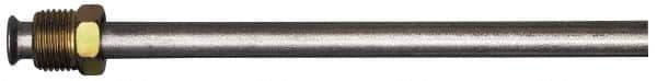 AGS Company - 5/16" OD x 40" Long, Automotive Brake Line - Steel with Galvanized Zinc Coating - Eagle Tool & Supply