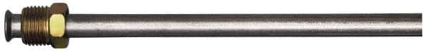 AGS Company - 3/8" OD x 60" Long, Automotive Brake Line - Steel with Galvanized Zinc Coating - Eagle Tool & Supply