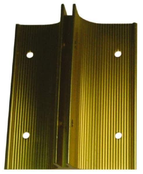 NMC - Aluminum Flag Style Wall Sign Holder - Gold, 8 Inch Width x 8 Inch Holder Height - Eagle Tool & Supply