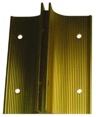 NMC - Aluminum Flag Style Wall Sign Holder - Gold, 10 Inch Width x 10 Inch Holder Height - Eagle Tool & Supply