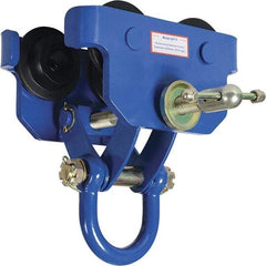 Vestil - 3 Ton Capacity Quick Install Manual Trolley - 3" to 7" Flange Width - Eagle Tool & Supply