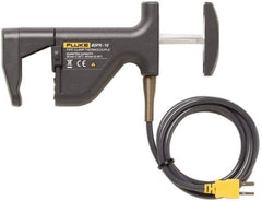 Fluke - -20 to 300°F, Pipe Surface Clamp On Thermometer - 1-1/4 to 2-1/2 Pipe, 80PK-10 to Pipe Clamp Temp Probe - Eagle Tool & Supply