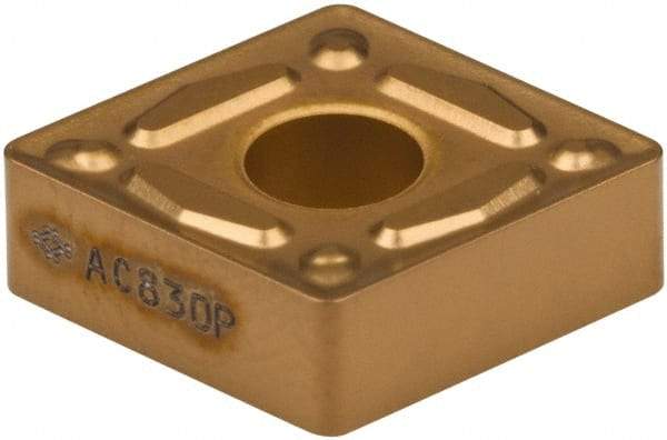 Sumitomo - CNMG542 ENG Grade AC820P Carbide Turning Insert - 80° Diamond, 5/8" Inscr Circle, 1/4" Thick, 1/32" Corner Radius - Eagle Tool & Supply