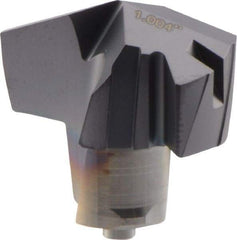 Iscar - Series ICP, 25.5mm Diam Grade IC908 140° Replaceable Drill Tip - Carbide, TiAlN Finish, 25 Seat Size - Eagle Tool & Supply