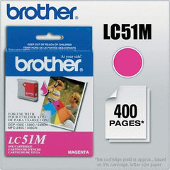 Brother - Magenta Ink Cartridge - Use with Brother DCP-130C, 330C, 350C, intelliFAX-1860C, 1960C, 2480C, 2580C, MFC-230C, 240C, 440CN, 465CN, 665CW, 685CW, 845CW, 885CW, 3360C - Eagle Tool & Supply