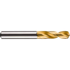 DORMER - 16.5mm 130° Spiral Flute Solid Carbide Screw Machine Drill Bit - Eagle Tool & Supply