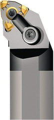 Seco - 50mm Min Bore Diam, 350mm OAL, 40mm Shank Diam, S-MWLN Indexable Boring Bar - 50mm Max Bore Depth, WN.. 0804.. Insert, Pin & Clamp Holding Method - Eagle Tool & Supply