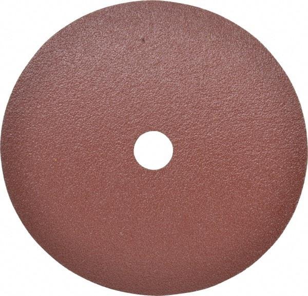 3M - 7" Diam 7/8" Hole 80 Grit Fiber Disc - Medium Grade, Ceramic, 8,600 Max RPM, Series 982C - Eagle Tool & Supply