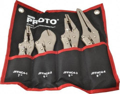 Proto - 4 Piece, 12.3" Long, Metal Hose Clamp Pliers - For Use with All Vehicles - Eagle Tool & Supply