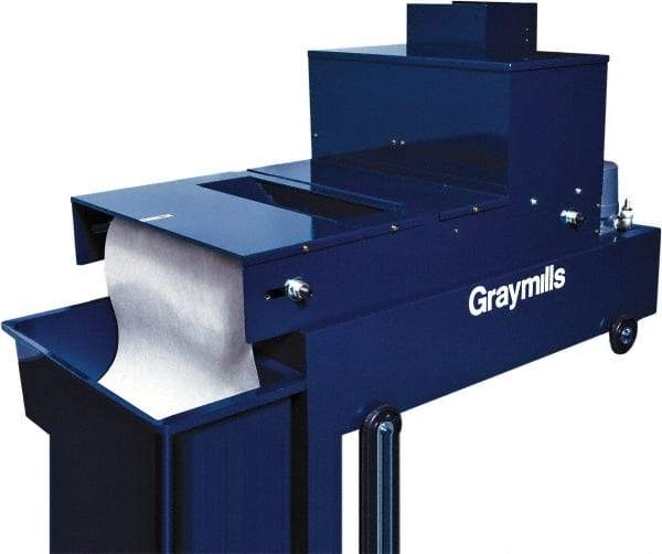 Graymills - 30 Gallon Tank Capacity, Steel Tank, Bed Filter/Tank System - 39.37 Inch Tank Length x 23.6 Inch Tank Width x 7.8 Inch Tank Height - Eagle Tool & Supply