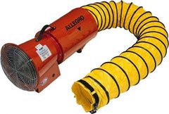 Allegro - 1,275 CFM, Electrical AC Axial Blower Kit - 8 Inch Inlet/Outlet, 0.33 HP, 120 Max Voltage Rating - Eagle Tool & Supply