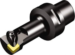 Sandvik Coromant - Left Hand Cut, Size C4, CNMG 432 Insert Compatiblity, Modular Turning & Profiling Cutting Unit Head - 17mm Ctr to Cutting Edge, 90mm Head Length, Through Coolant, Series T-Max P - Eagle Tool & Supply