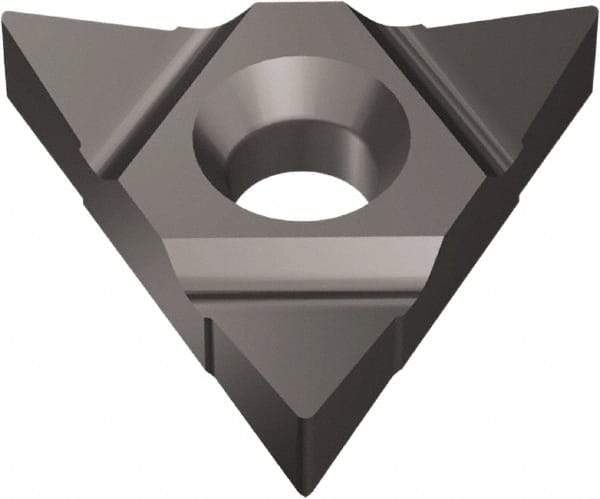 Vargus - 2.5 to 3.5mm Pitch, 10-7 TPI, Internal Thread, Partial Profile 60° Standard, 3UI VBX Grade Thread Mill Insert - Carbide, TiCN Coating - Eagle Tool & Supply