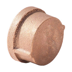 Merit Brass - Brass & Chrome Pipe Fittings Type: Cap Fitting Size: 4 - Eagle Tool & Supply