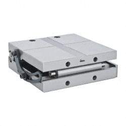 Gibraltar - 6" Long x 6" Wide x 2" High, Steel Sine Plate - Square to within 0.0004", 1/4-20 Hole - Eagle Tool & Supply