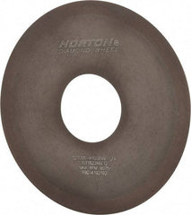 Norton - 4" Diam x 1-1/4" Hole x 1/32" Thick, 100 Grit Surface Grinding Wheel - Diamond, Type 1A1, Fine Grade, Resinoid Bond - Eagle Tool & Supply