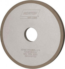 Norton - 6" Diam x 1-1/4" Hole x 1/2" Thick, 180 Grit Surface Grinding Wheel - Diamond, Type 1A1, Very Fine Grade, Resinoid Bond - Eagle Tool & Supply