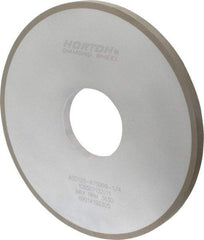 Norton - 10" Diam x 3" Hole x 1/2" Thick, 120 Grit Surface Grinding Wheel - Diamond, Type 1A1, Fine Grade, Resinoid Bond - Eagle Tool & Supply