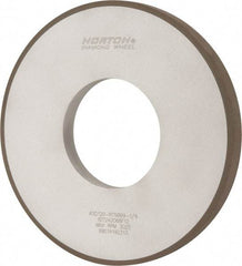 Norton - 12" Diam x 5" Hole x 1" Thick, 120 Grit Surface Grinding Wheel - Diamond, Type 1A1, Fine Grade, Resinoid Bond - Eagle Tool & Supply