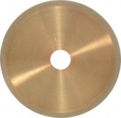 Norton - 3" Diam x 1/2" Hole, 150 Grit Surface Grinding Wheel - Diamond, Medium Grade - Eagle Tool & Supply