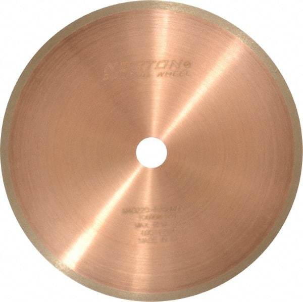 Norton - 5" Diam x 1/2" Hole, 220 Grit Surface Grinding Wheel - Diamond, Type 1A1R, Fine Grade - Eagle Tool & Supply